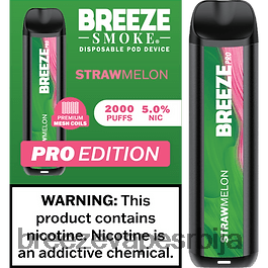 Breeze Pro 2000 пуффс HZ0HTV14 сламната диња - Breeze Vape No Nicotine