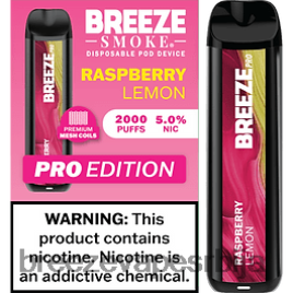 Breeze Pro 2000 пуффс HZ0HTV16 малина лимун - Breeze Vape Ingredients