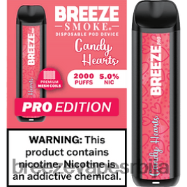 Breeze Pro 2000 пуффс HZ0HTV29 слаткиша срца - Breeze Vape Pro