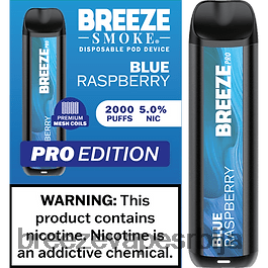 Breeze Pro 2000 пуффс HZ0HTV35 плава малина - Breeze Vape Pen